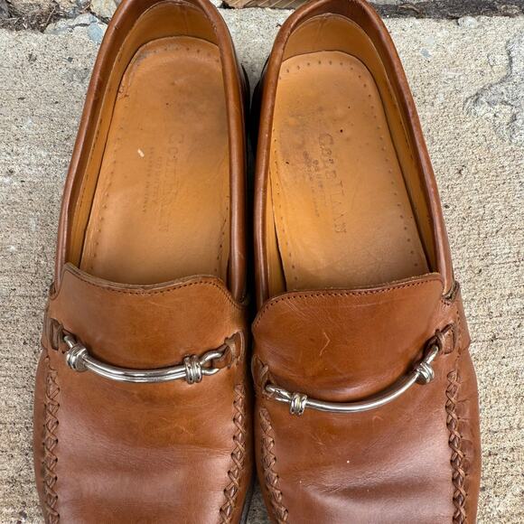 Cole Haan Women's Brown Leather Horsebit Loafers - Size 7B - Picture 4 of 7